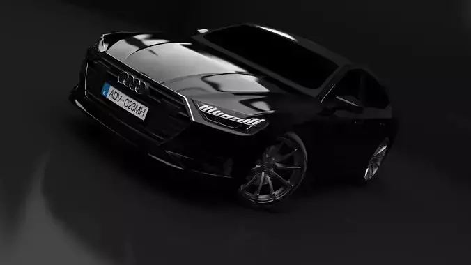 Audi A7 2018  3D model