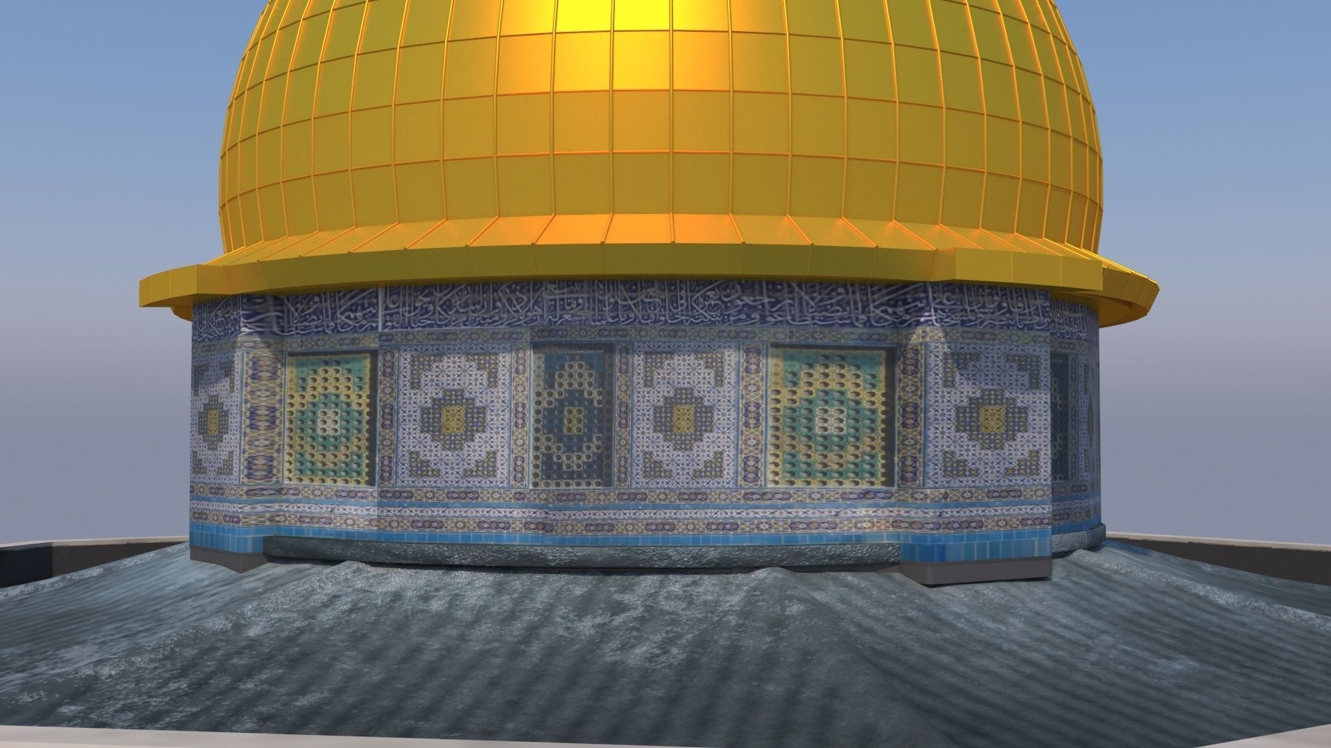   dome of the rock 3d model  3D model_5