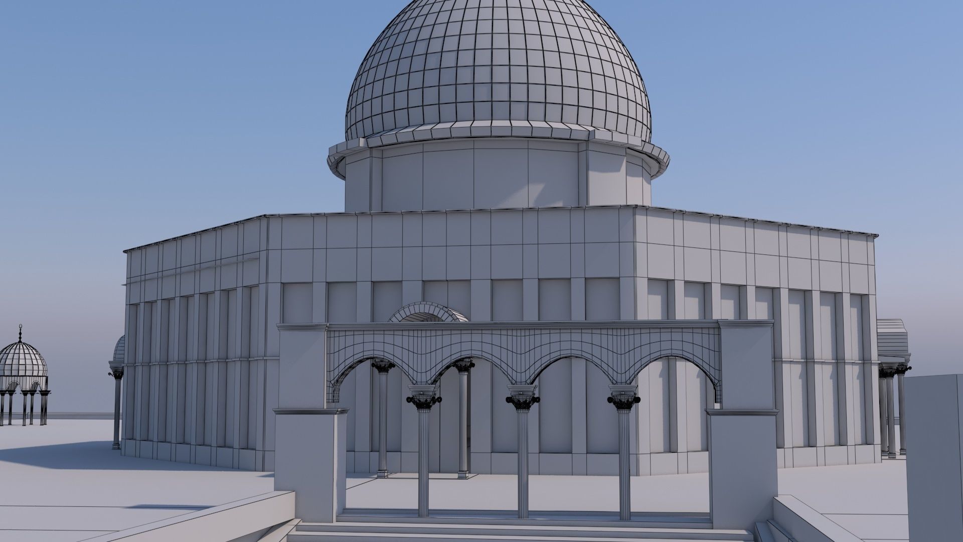   dome of the rock 3d model  3D model_17
