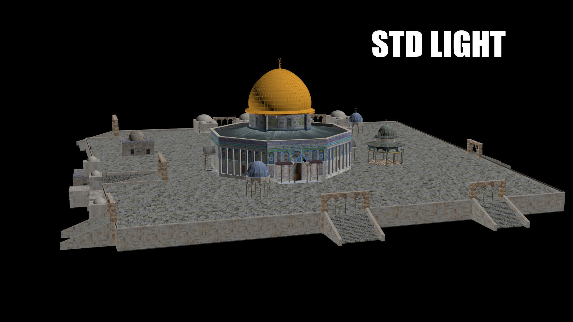   dome of the rock 3d model  3D model_18
