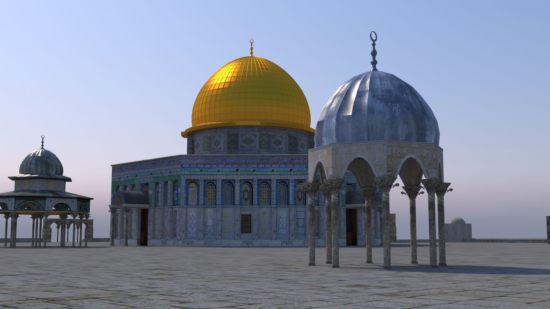   dome of the rock 3d model  3D model_14