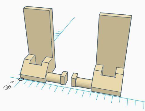 PVC Windows Lock System Set 3D print model_5