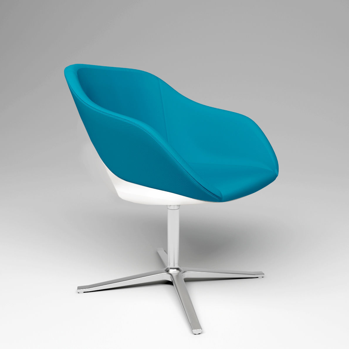Armchair Turtle from Walter Knoll - Design by Pearson Lloyd 3D model_1