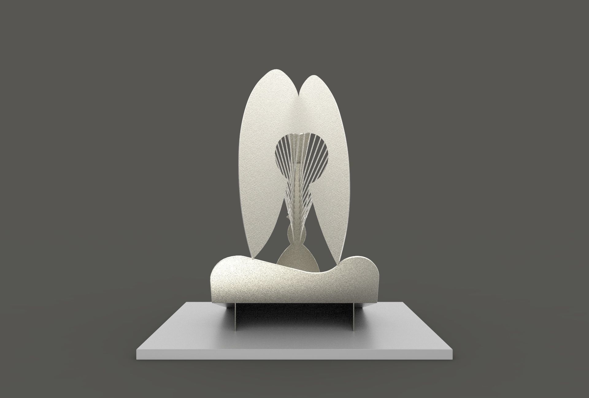 The Chicago Picasso - printable 3D model_3