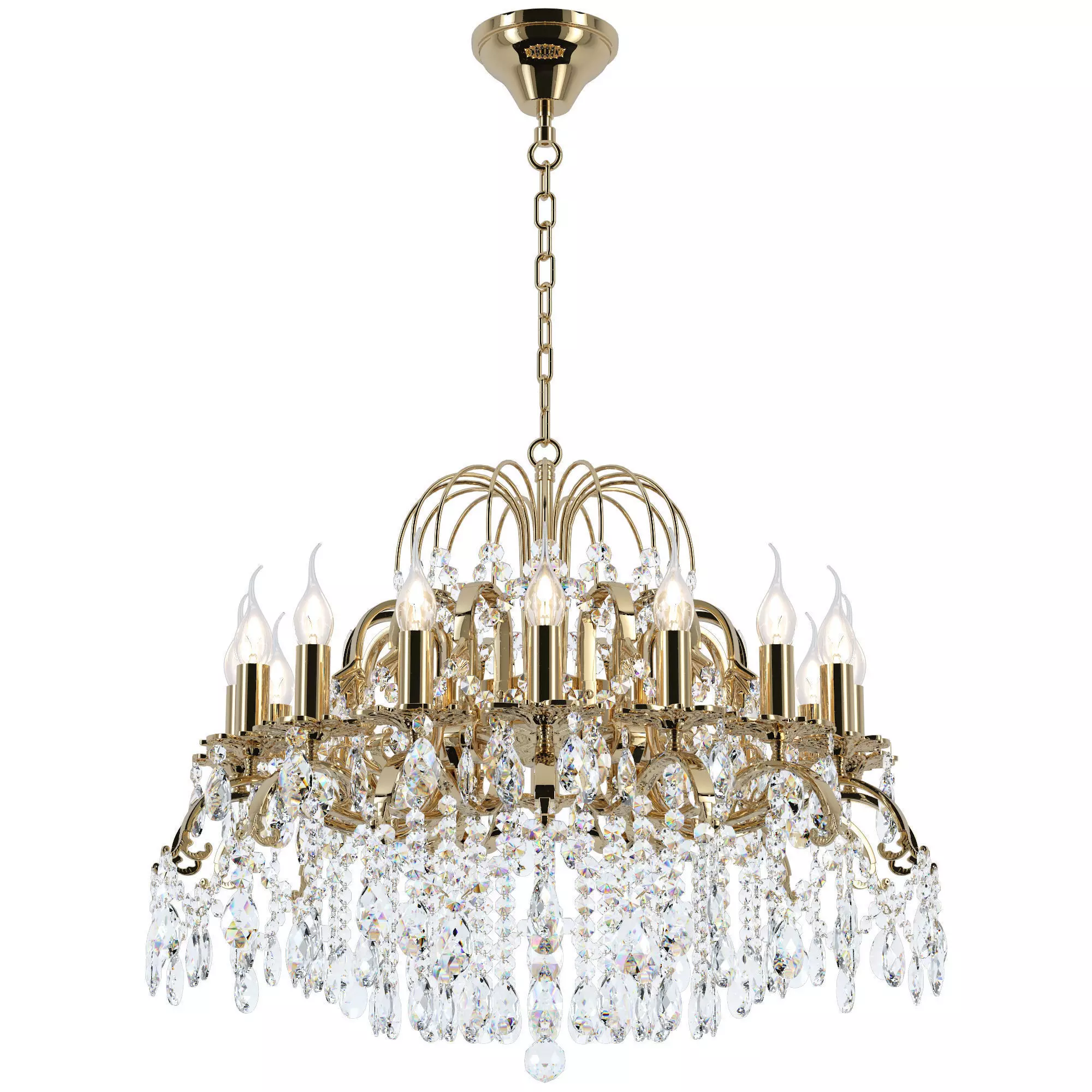 Chandelier Alessandria E 1 1 16 200 G 3D model_0