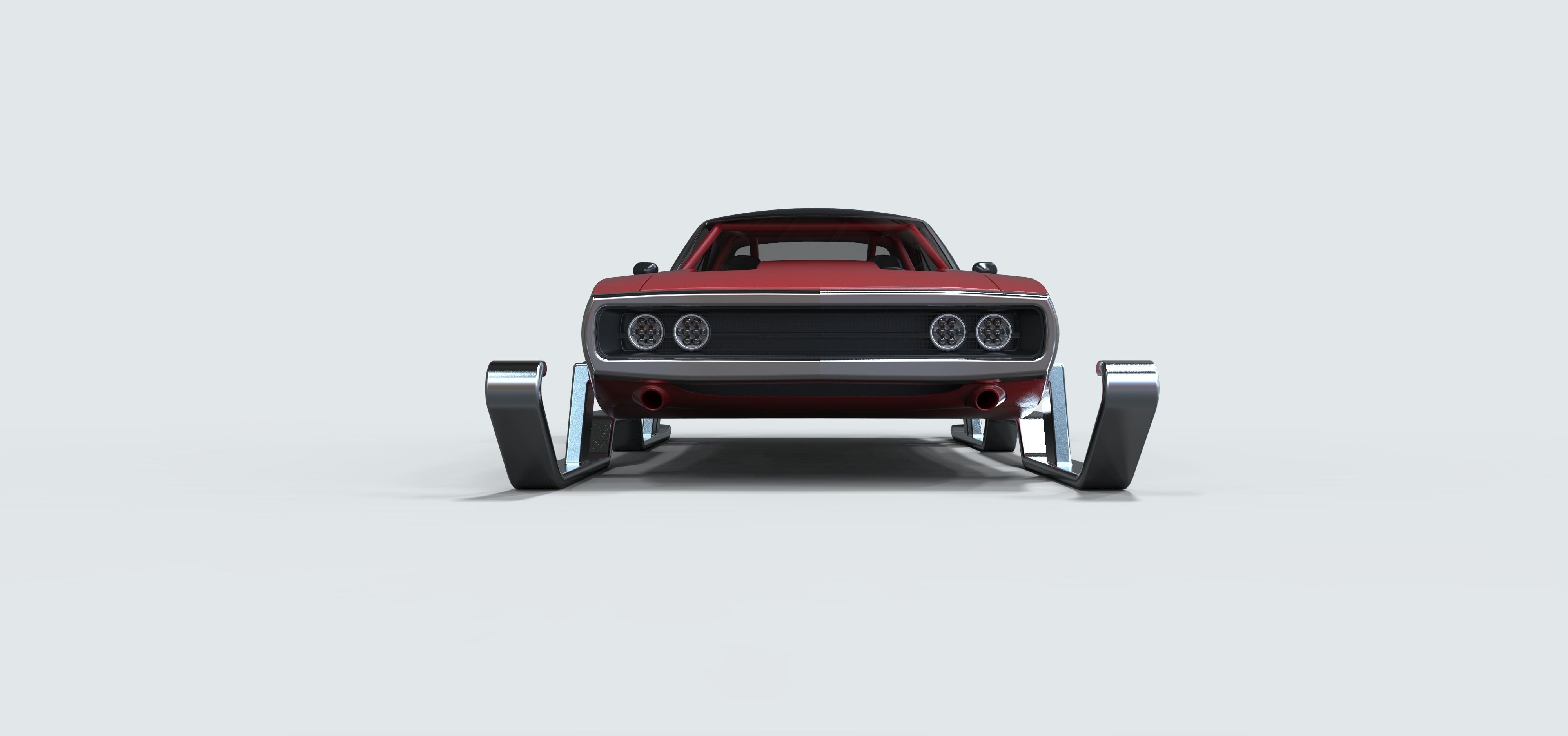 Dodge of Santa 3D model_6
