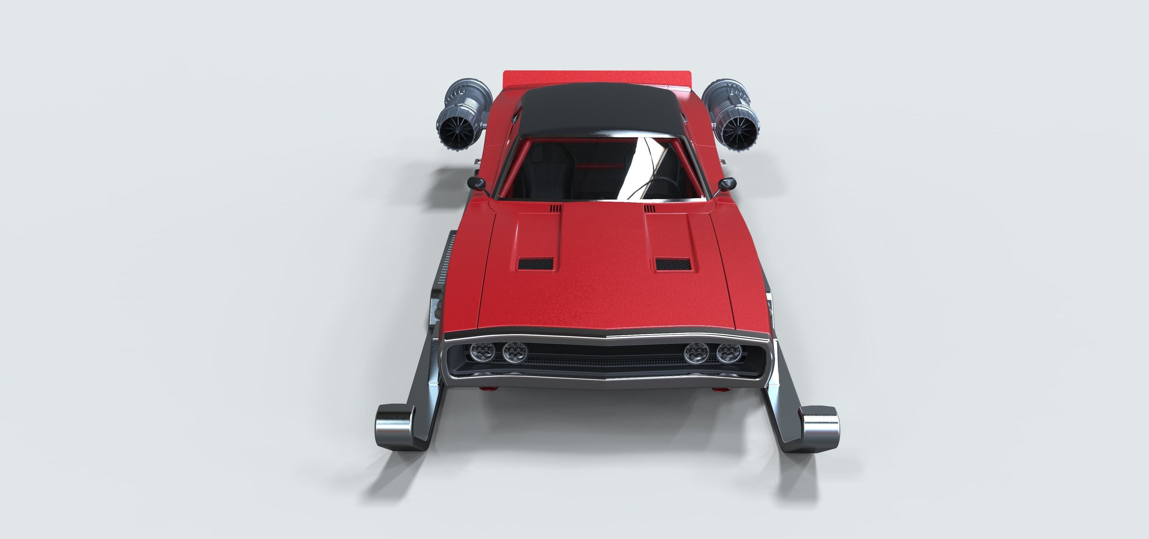 Dodge of Santa 3D model_5