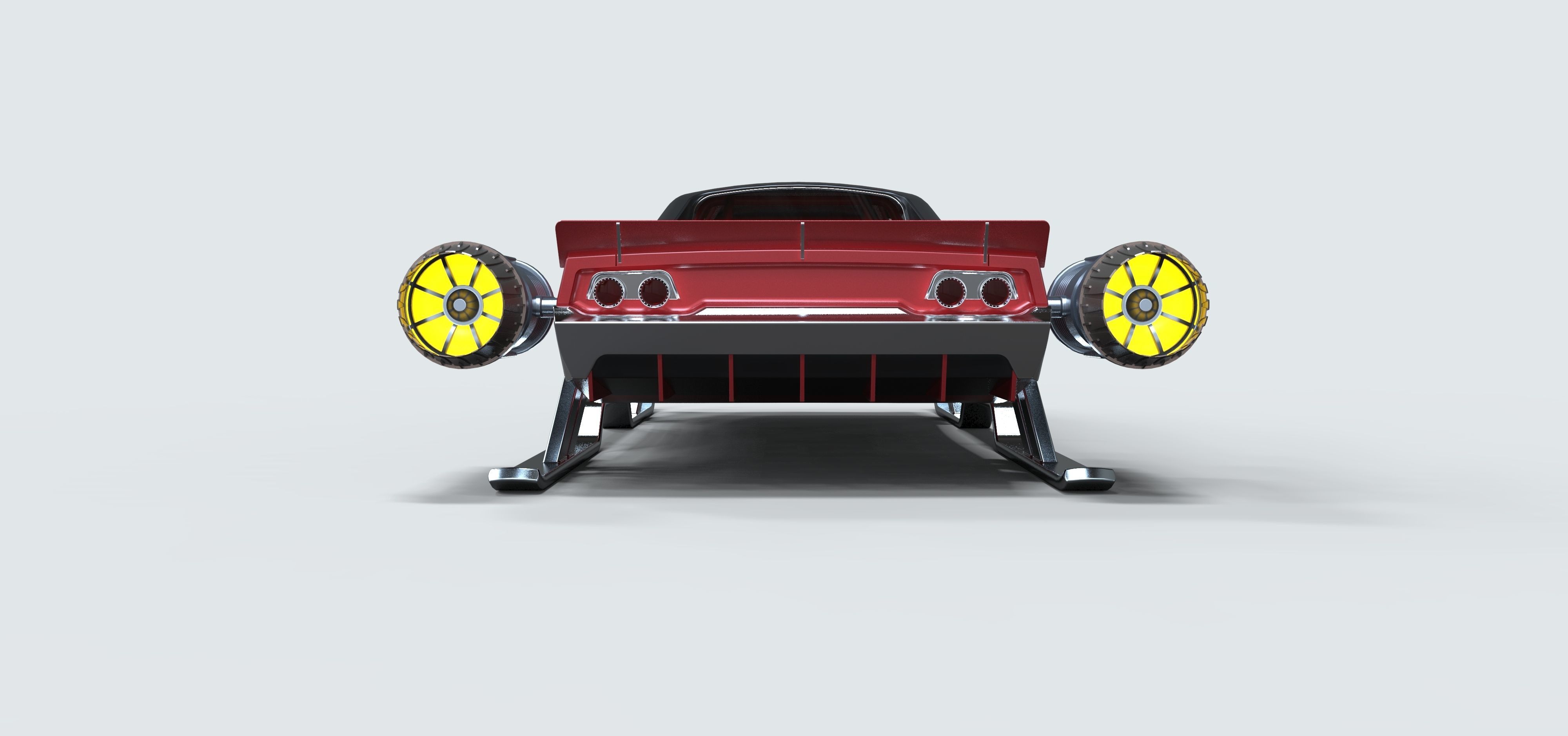 Dodge of Santa 3D model_15