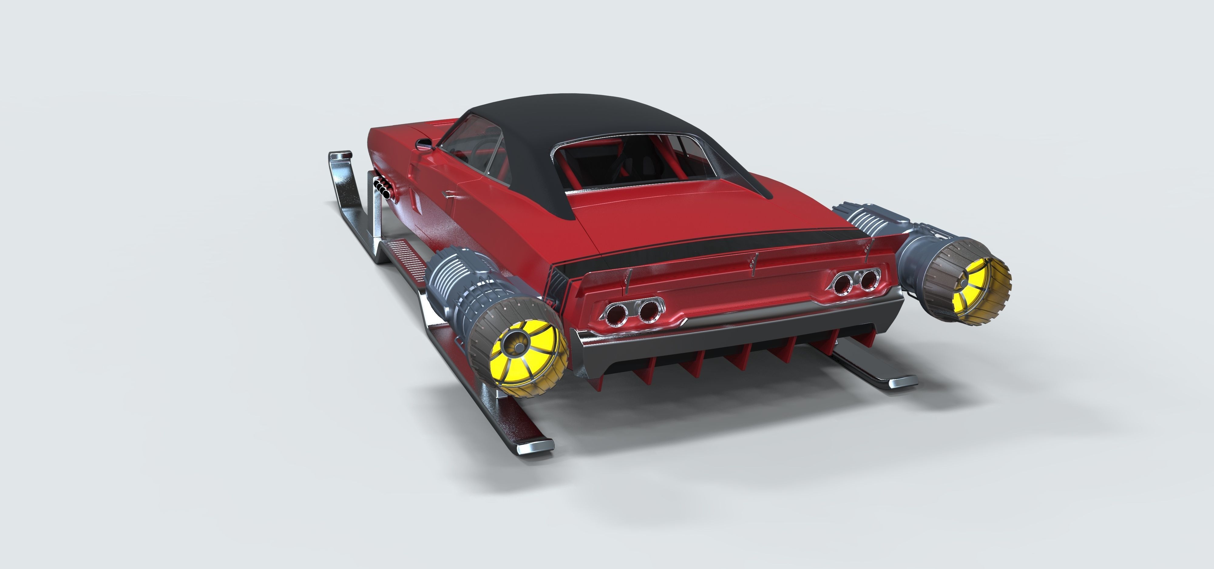 Dodge of Santa 3D model_12