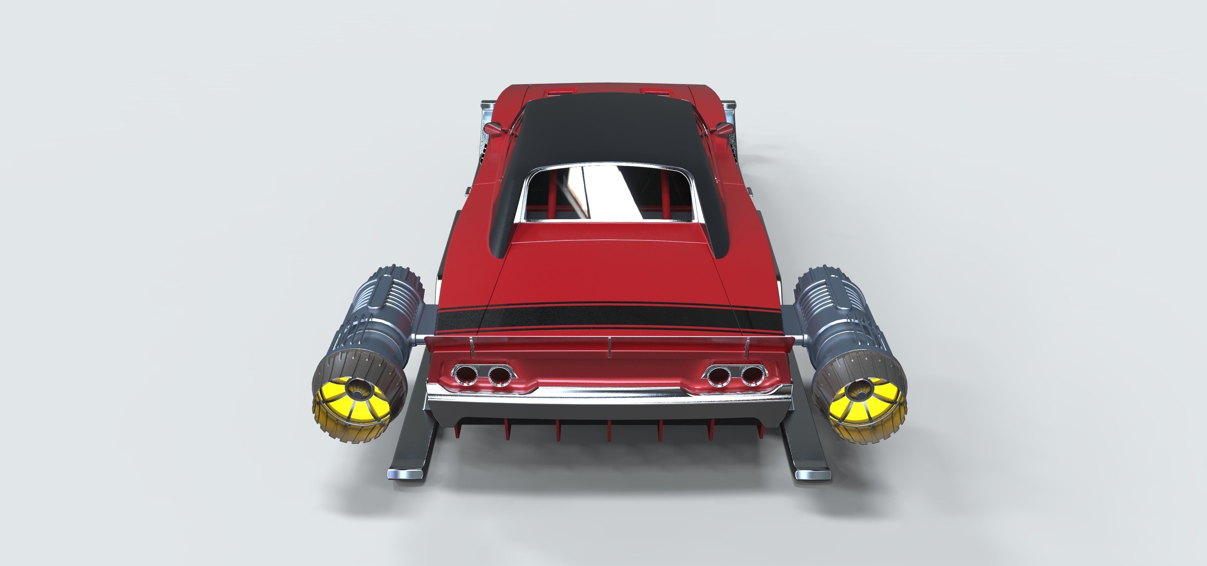 Dodge of Santa 3D model_14