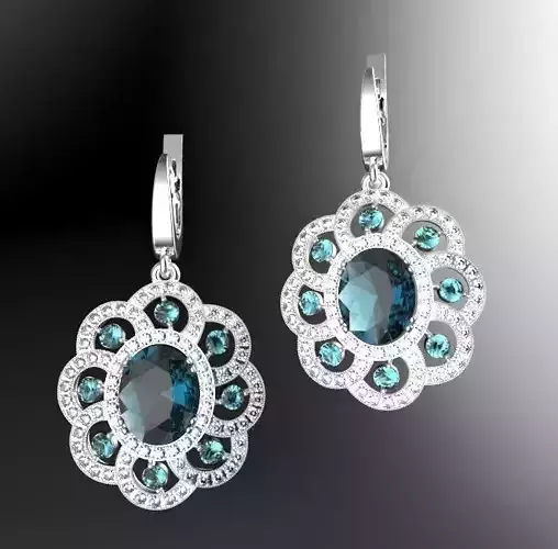 evening earrings