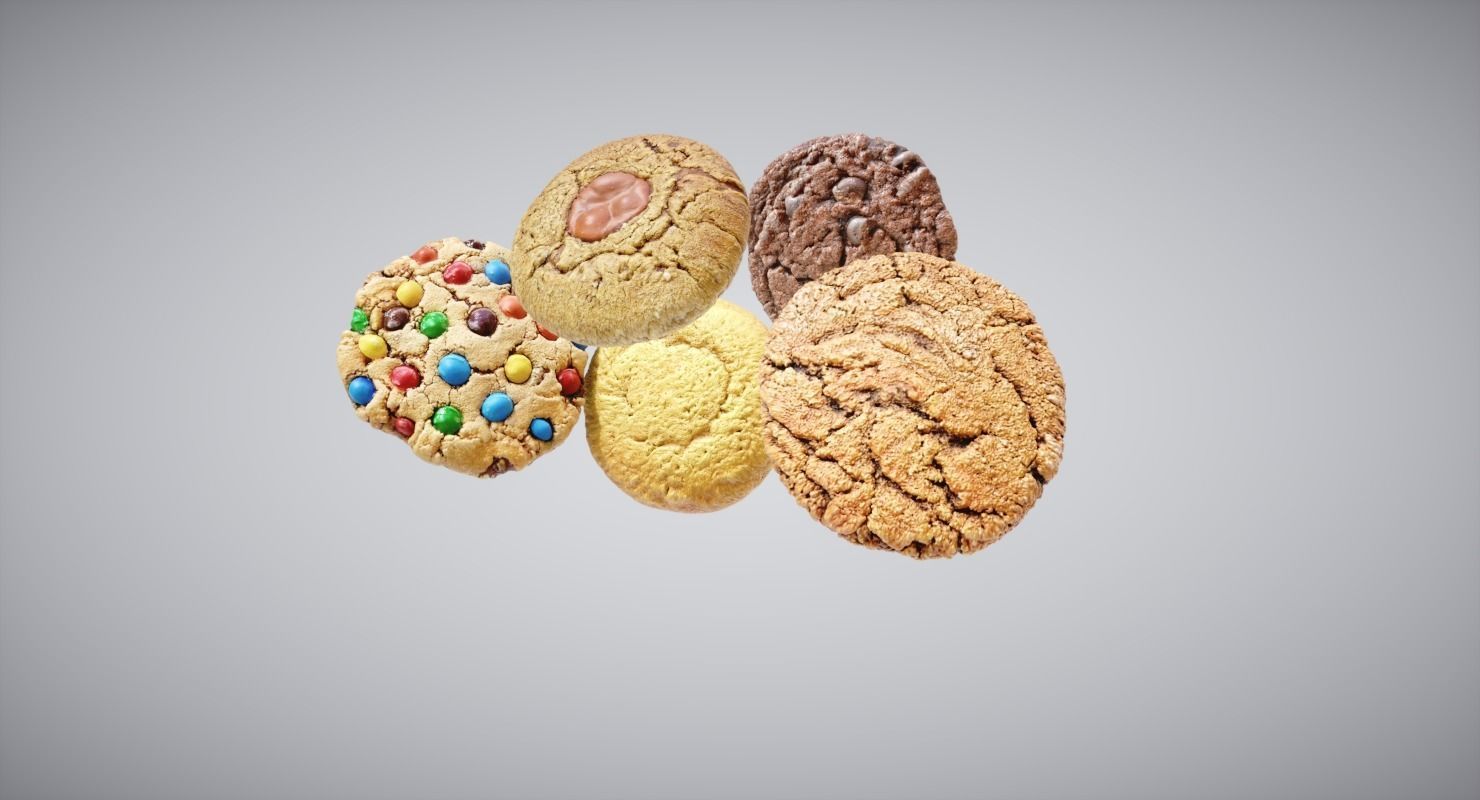 Cookies Pack 3D model_5