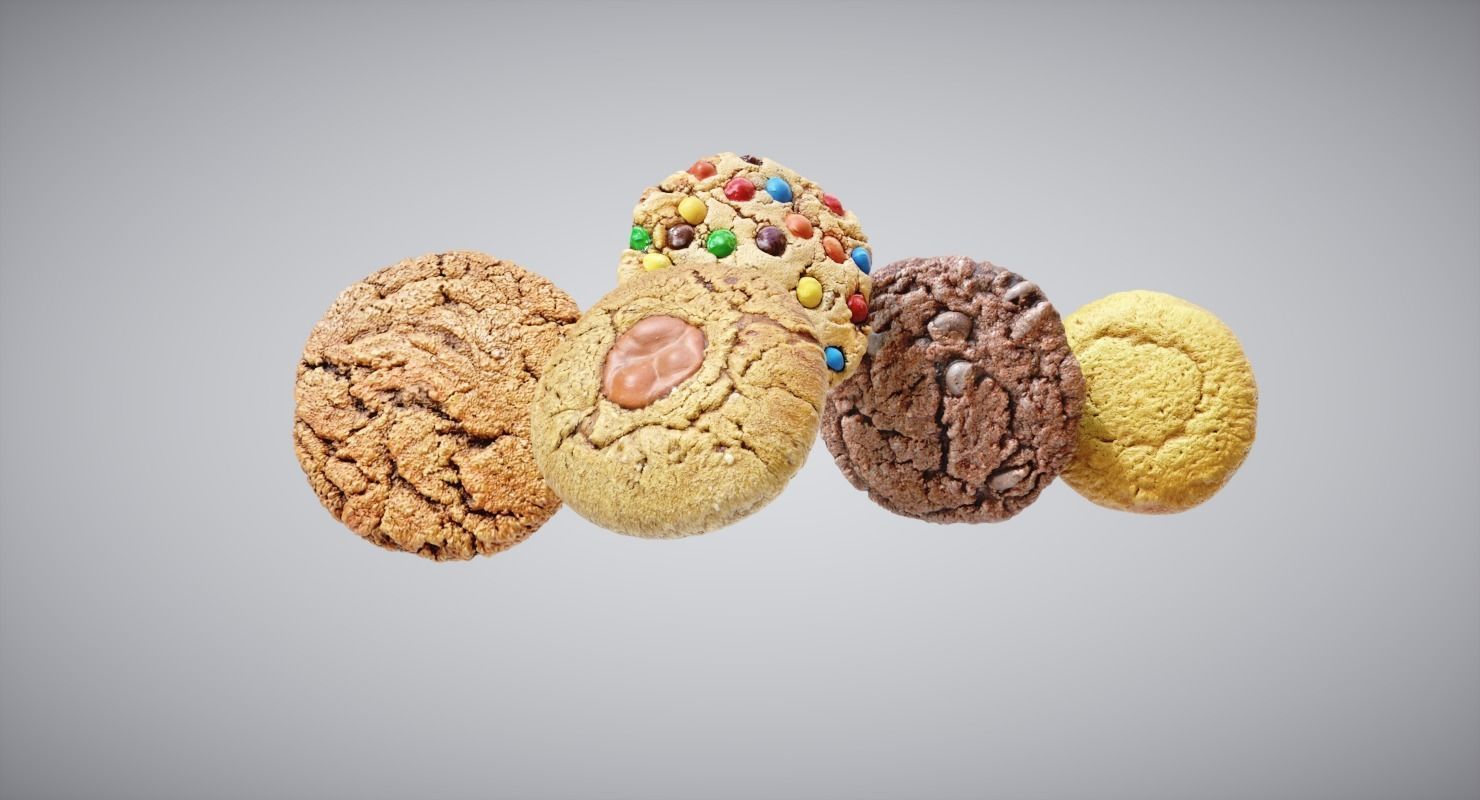 Cookies Pack 3D model_6