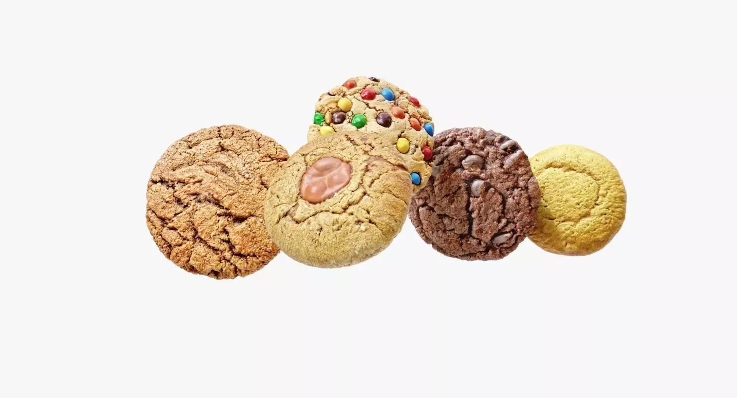 Cookies Pack 3D model_0