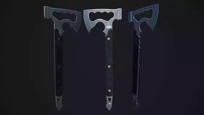 Modern Axe 08 Low-poly 3D model