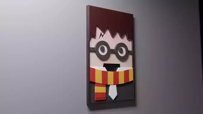 Harry 3D Portrait