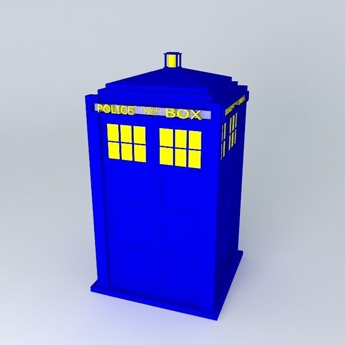 TARDIS GEN XI Free 3D model_1