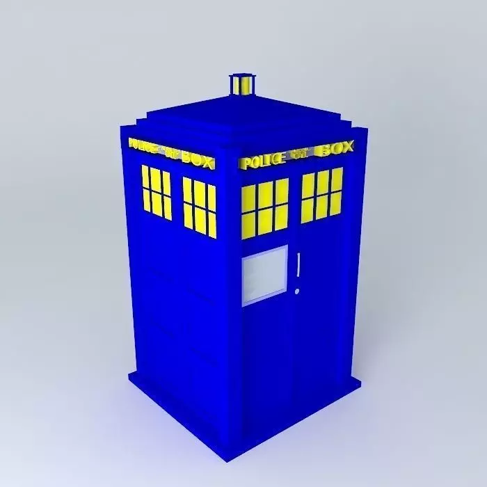 TARDIS GEN XI Free 3D model_0