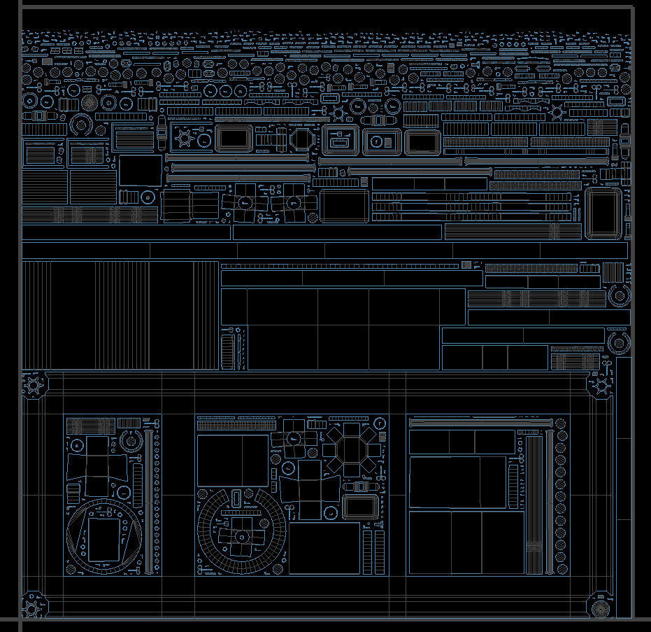Machinery device 3D model_22