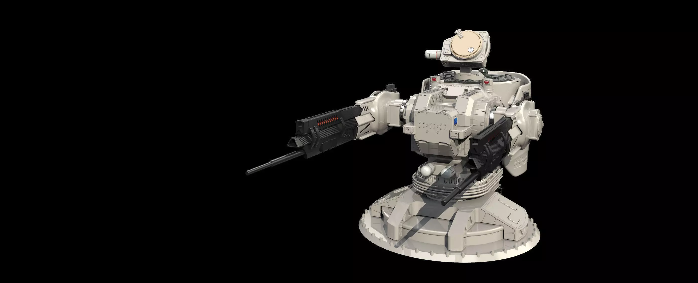 SCIFI Gun 3D-Modell 3D model