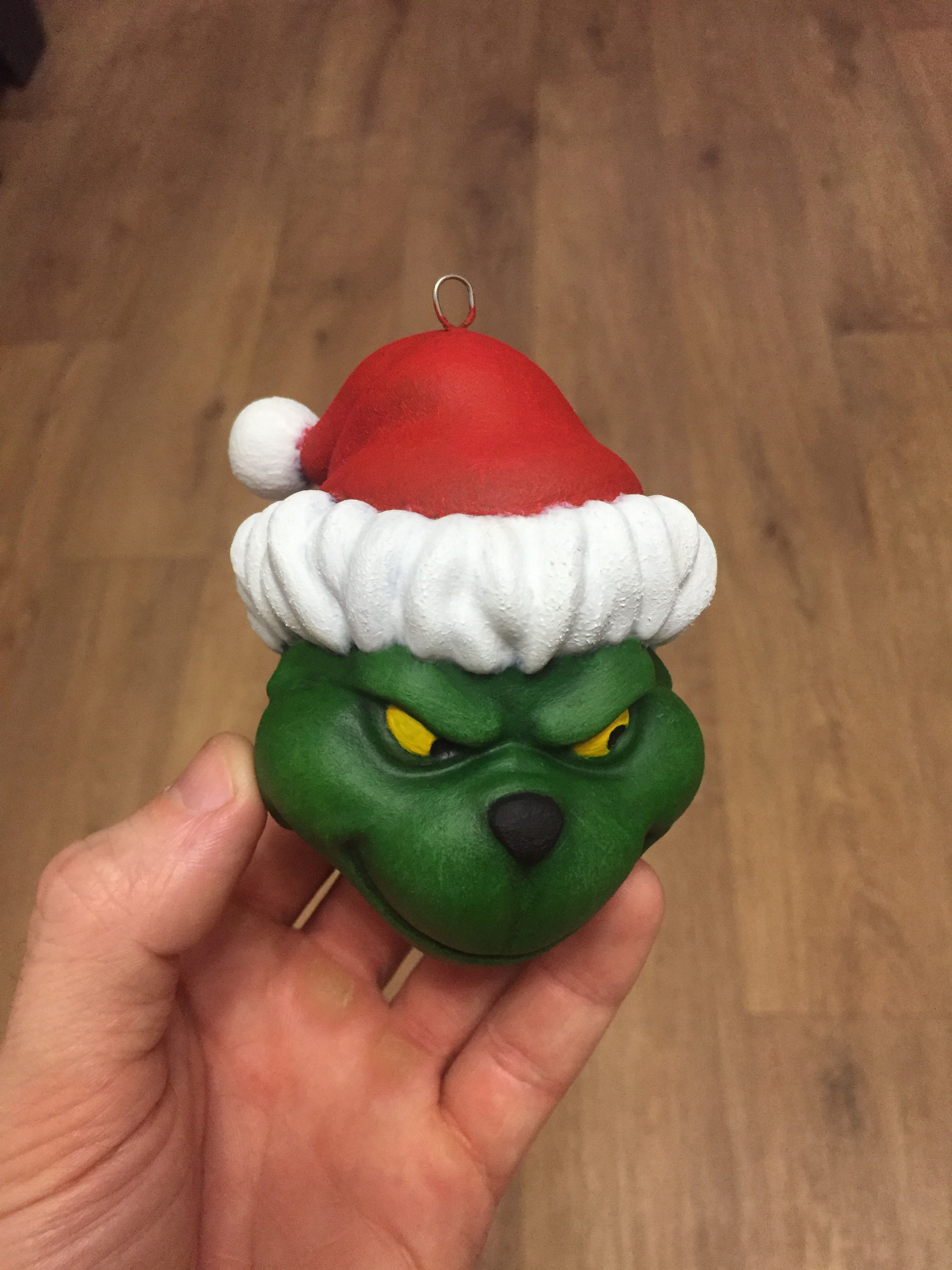 Grinch Christmas toy 3D print model_1