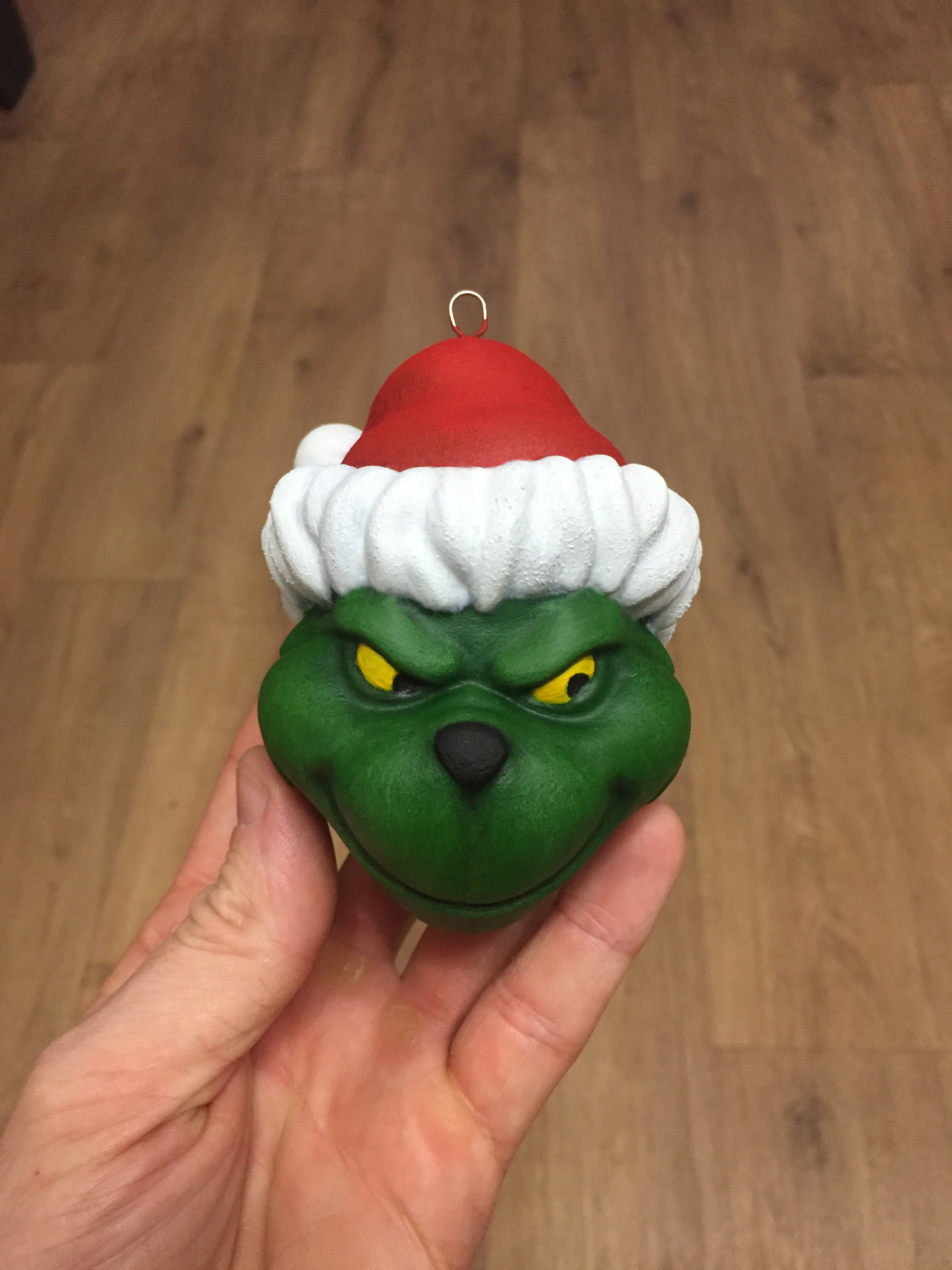 Grinch Christmas toy 3D print model_0