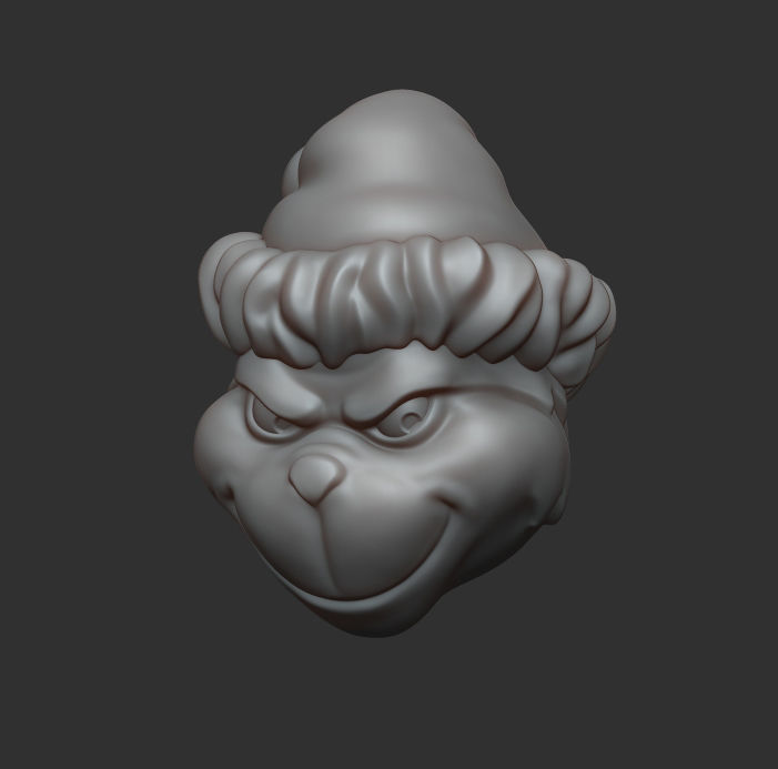 Grinch Christmas toy 3D print model_4