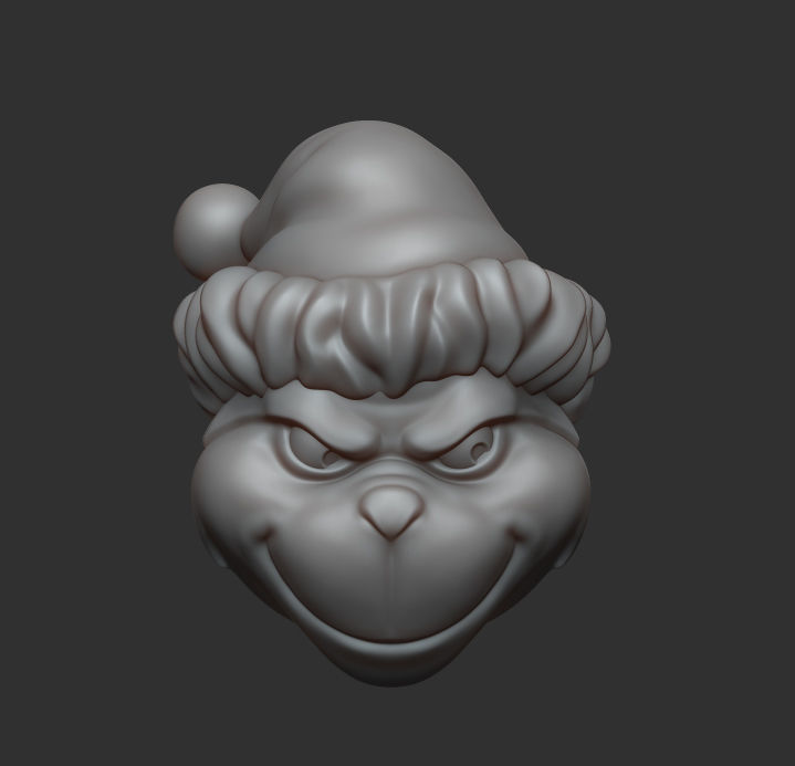 Grinch Christmas toy 3D print model_5