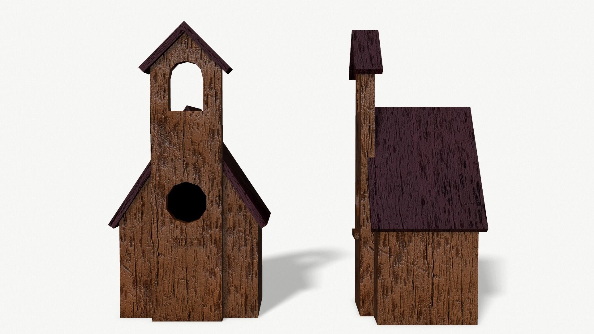 Nesting Box Norvedem Low-poly 3D model_2