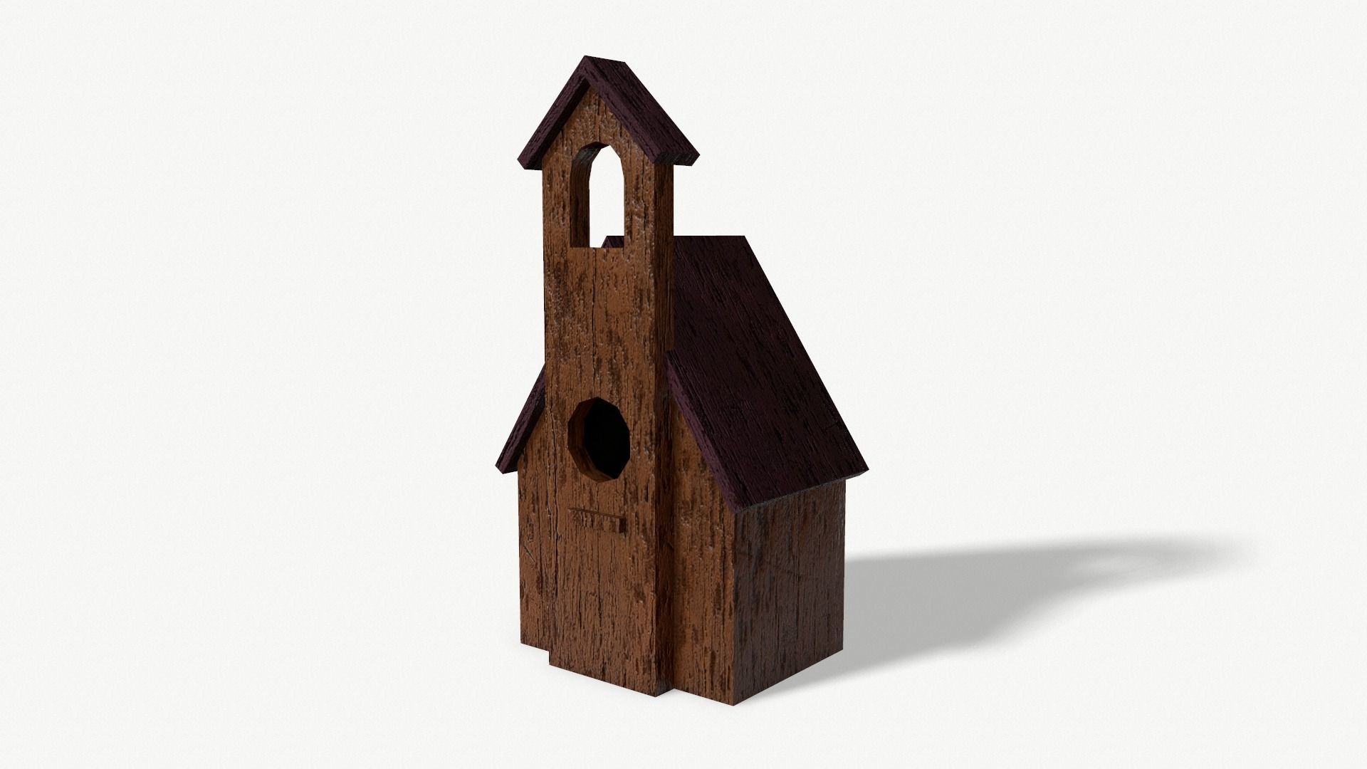 Nesting Box Norvedem Low-poly 3D model_0