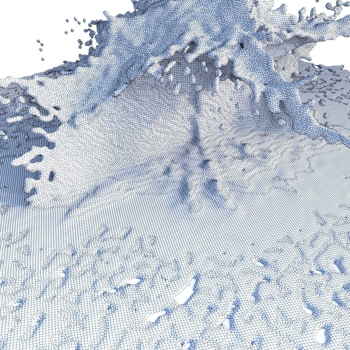Splash Stain 4 3D model_8