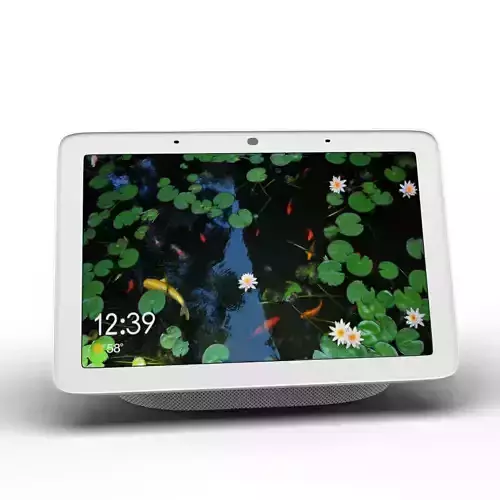 Google Home Hub Smart Display 3D model Google Home Hub Smart Display 3D model
