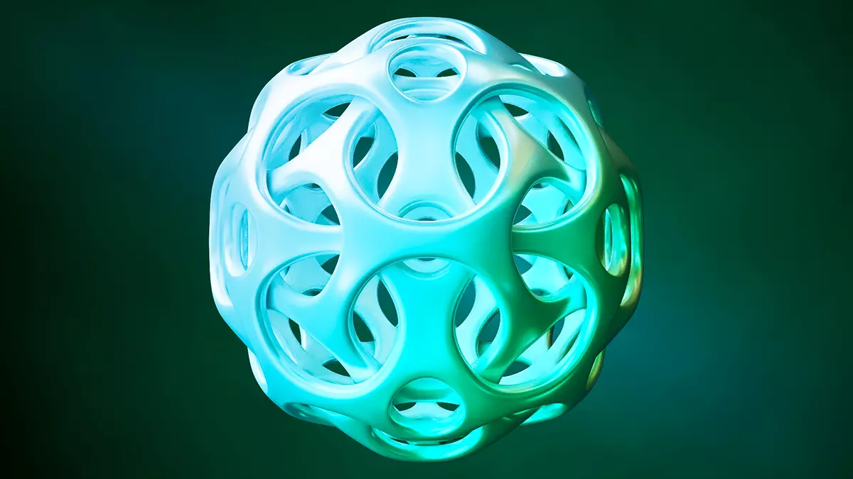 Intertwined Shape 3D model_0