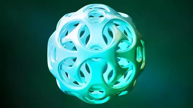 Intertwined Shape 3D model