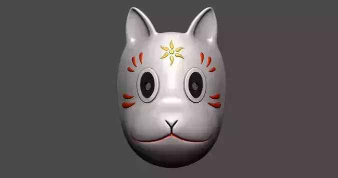 GIN MASK - FOX MASK from anime