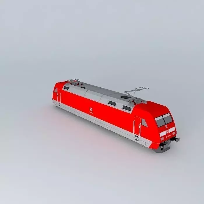 ADtranz - Series 101 / traffic red livery Free 3D model