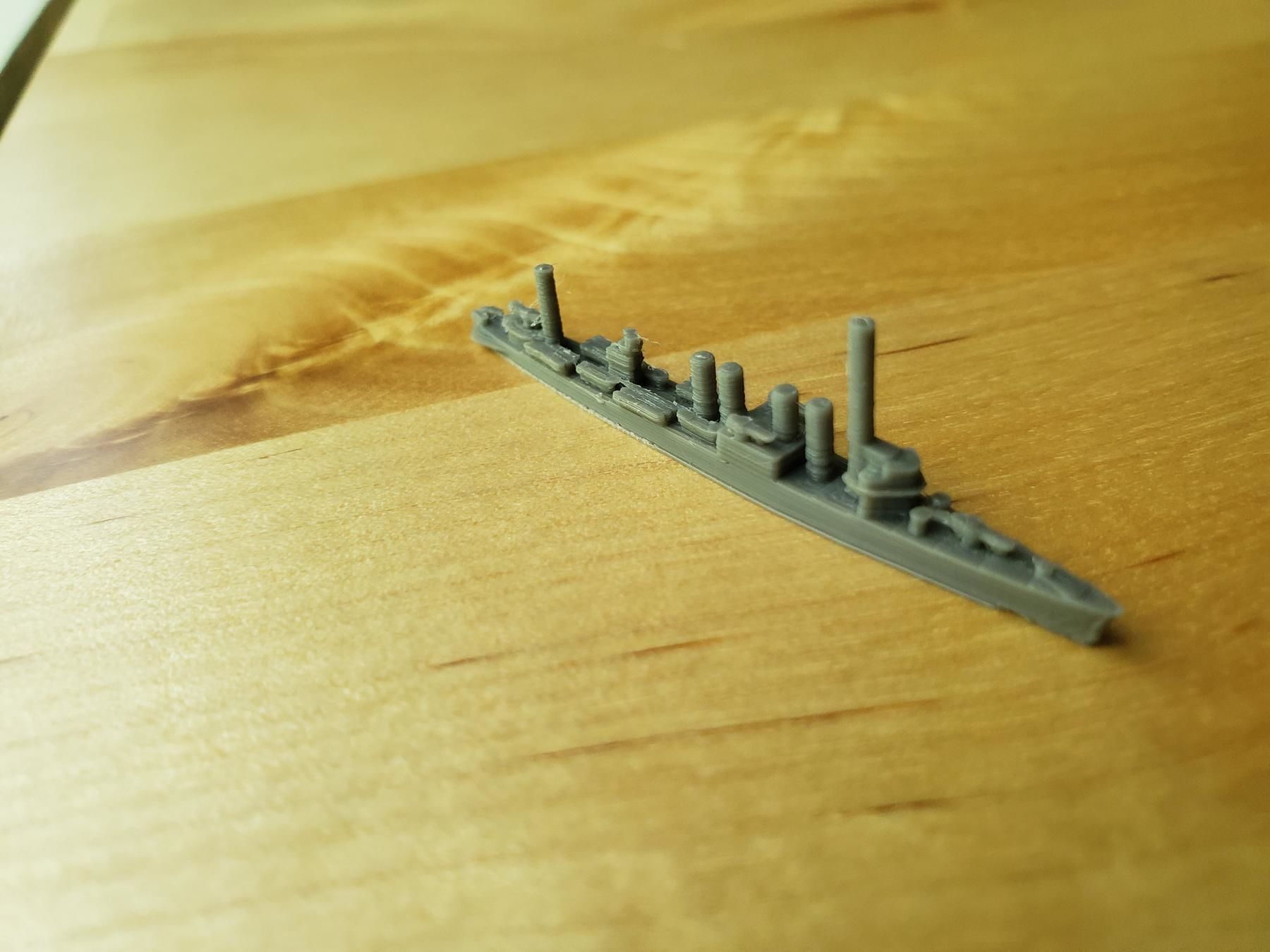 US Clemson Class Destroyer Warship 3D print model_8