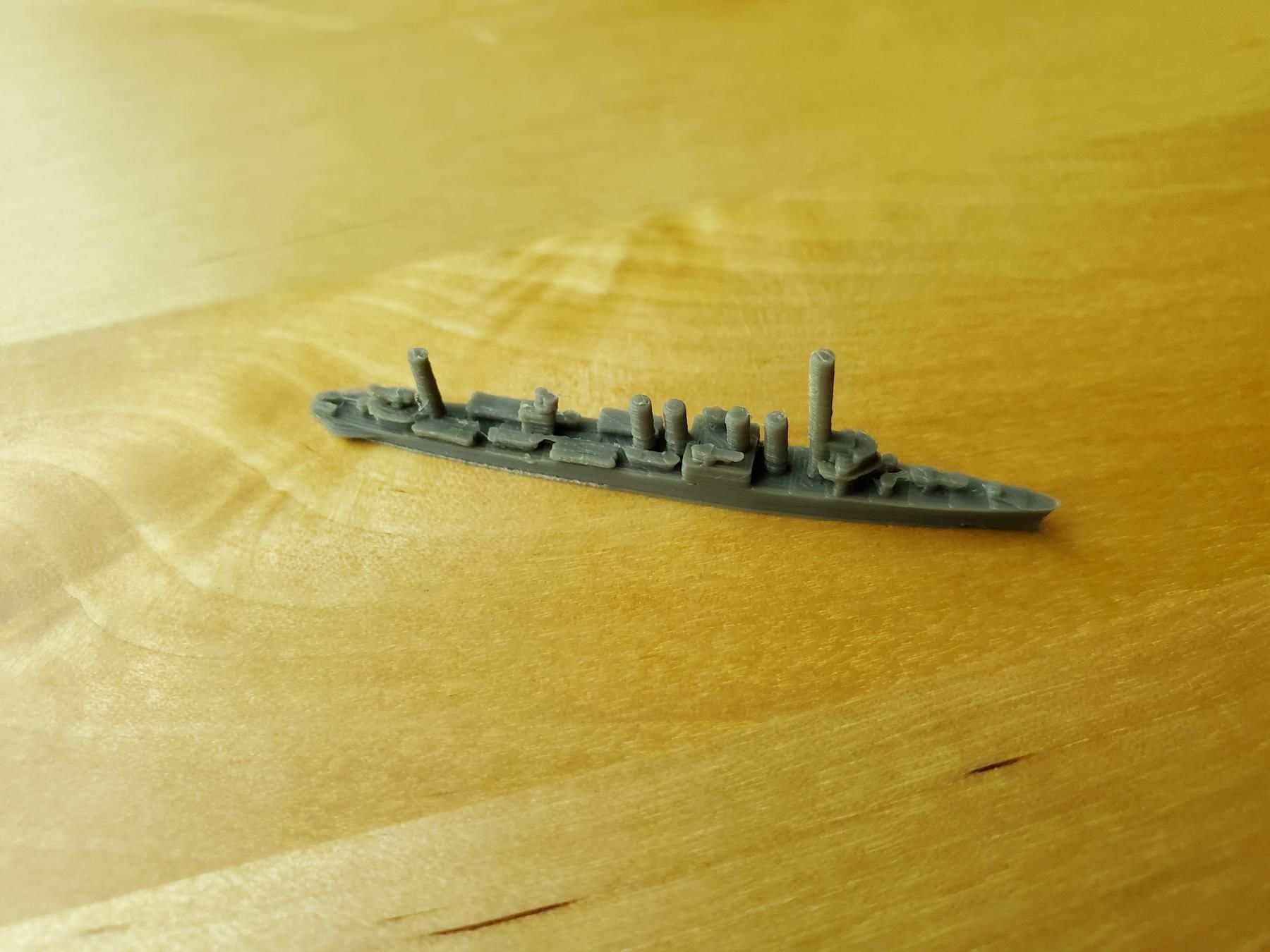 US Clemson Class Destroyer Warship 3D print model_5