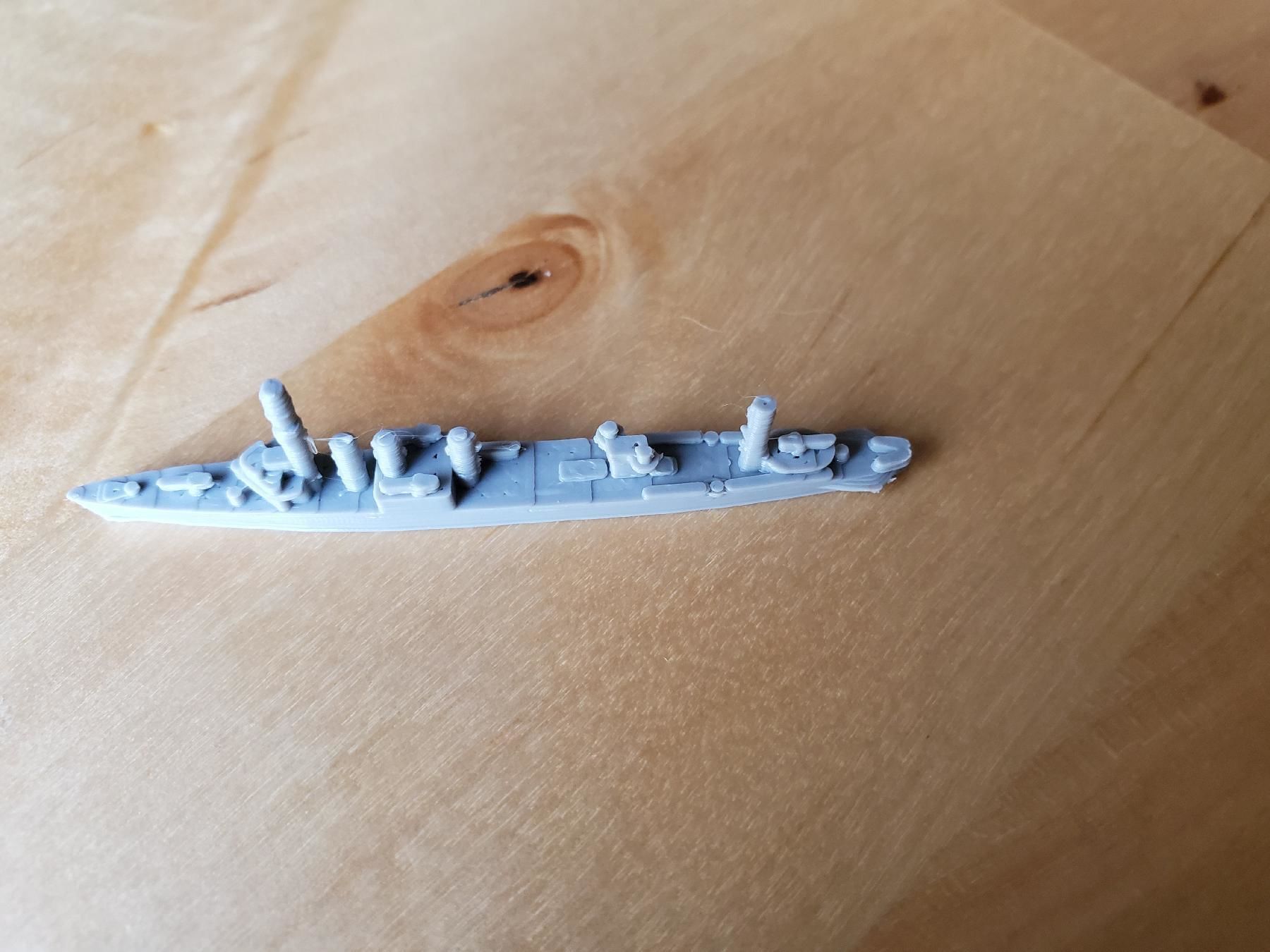 US Clemson Class Destroyer Warship 3D print model_16