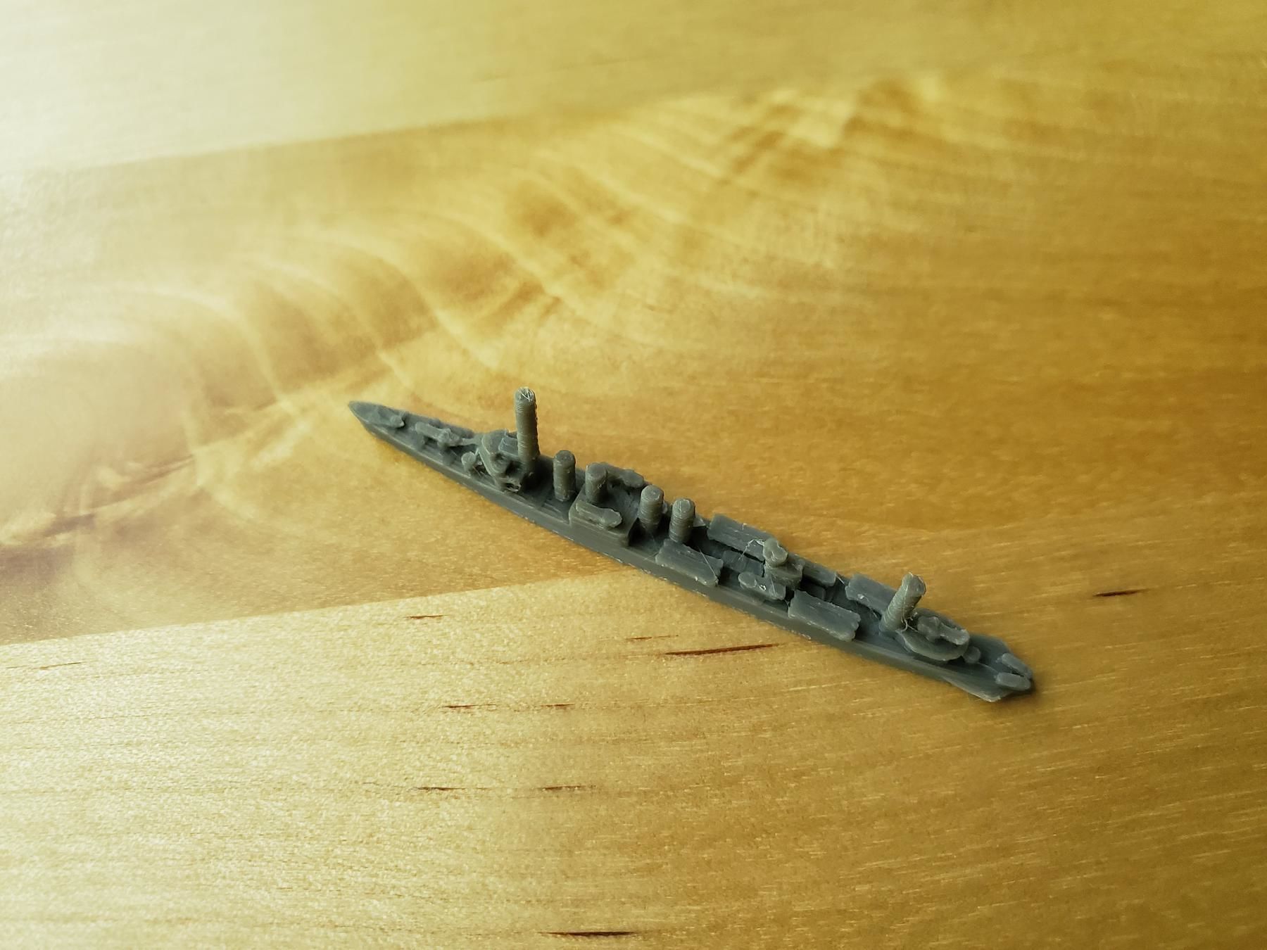 US Clemson Class Destroyer Warship 3D print model_12