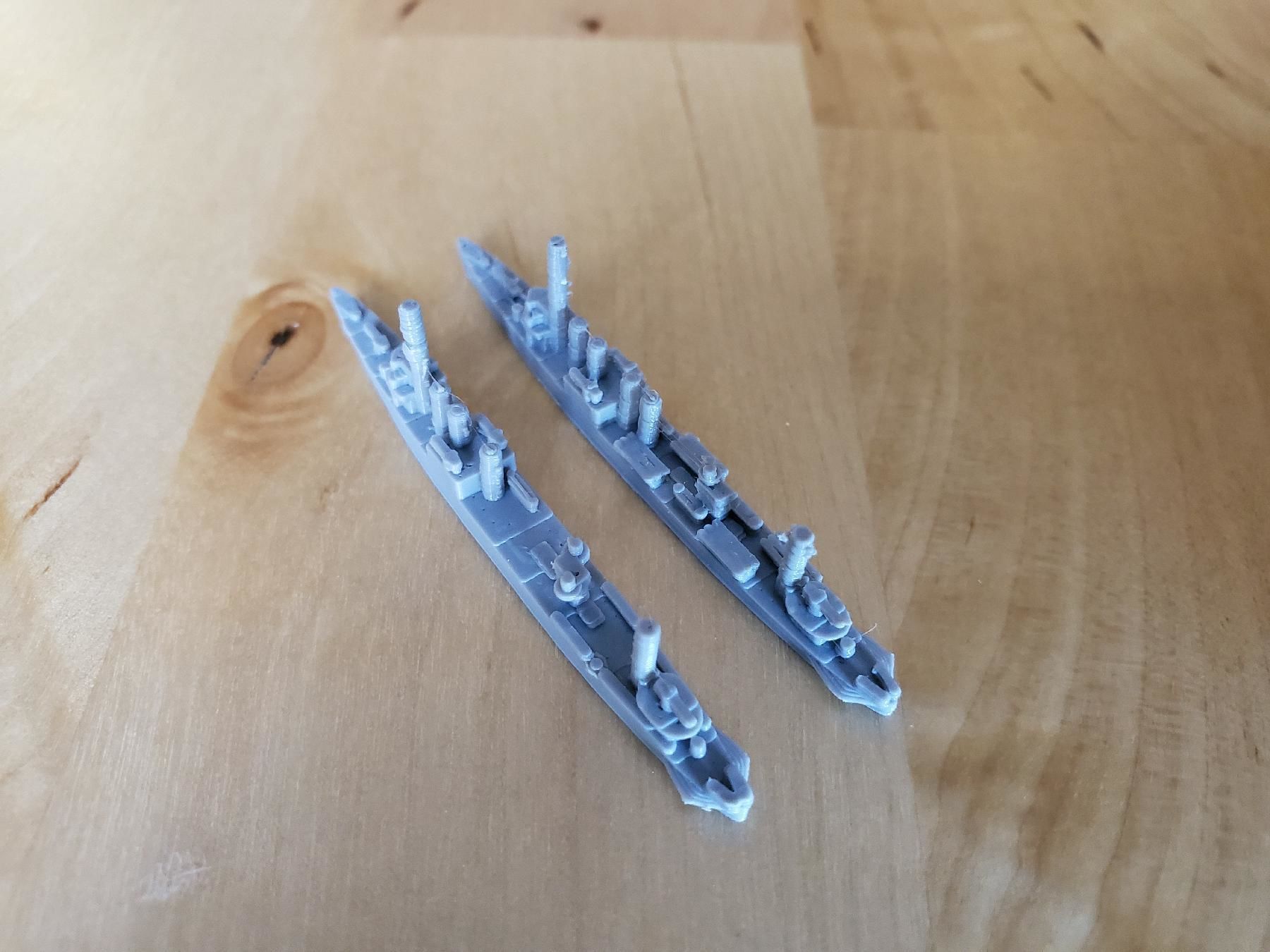 US Clemson Class Destroyer Warship 3D print model_14