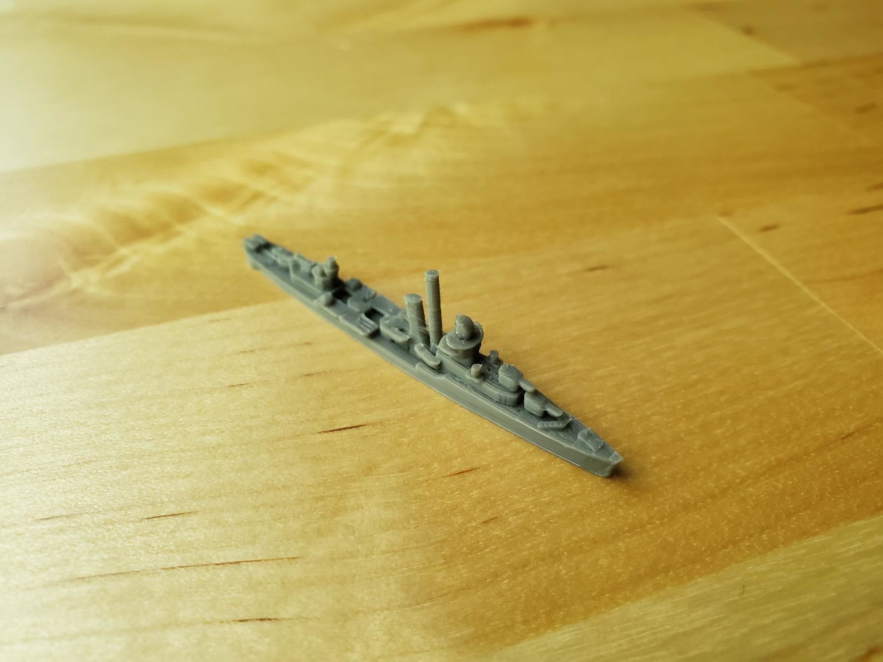 US Bagley Class Destroyer Warship 3D print model_5