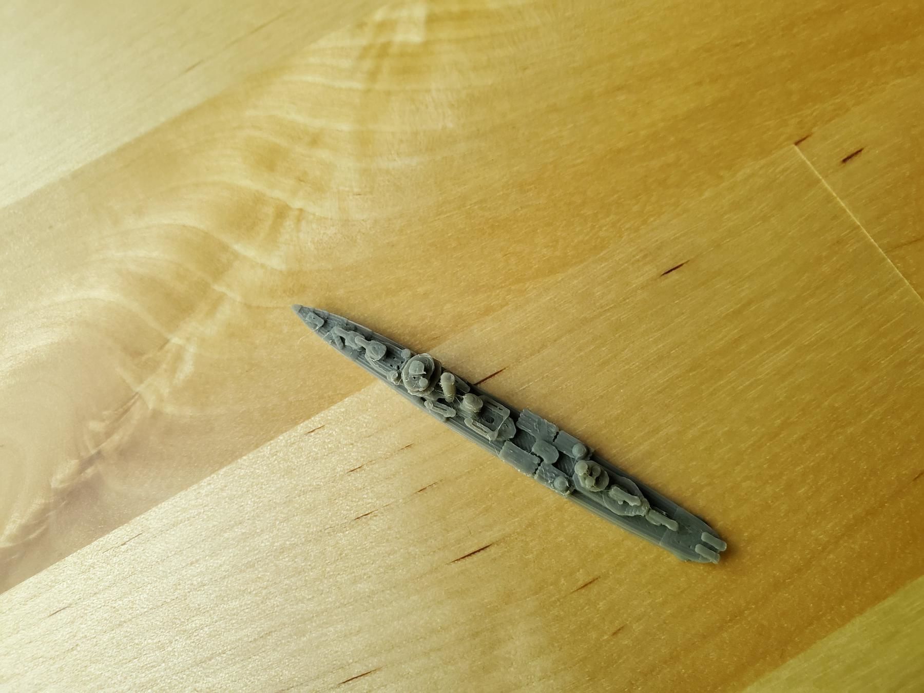 US Bagley Class Destroyer Warship 3D print model_10