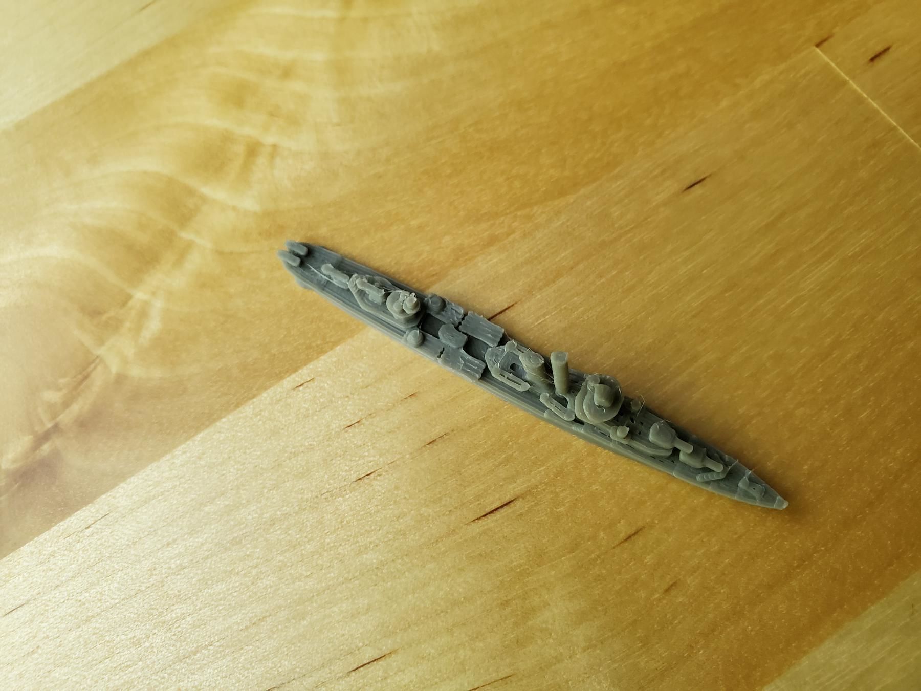 US Bagley Class Destroyer Warship 3D print model_6