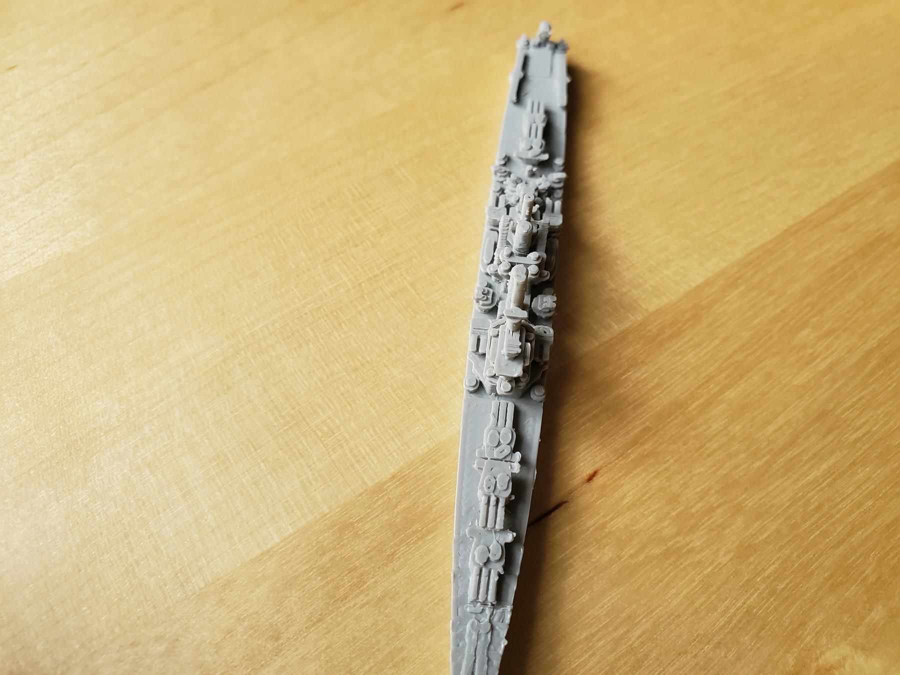 US St Louis Class Cruiser Warship 3D print model_13