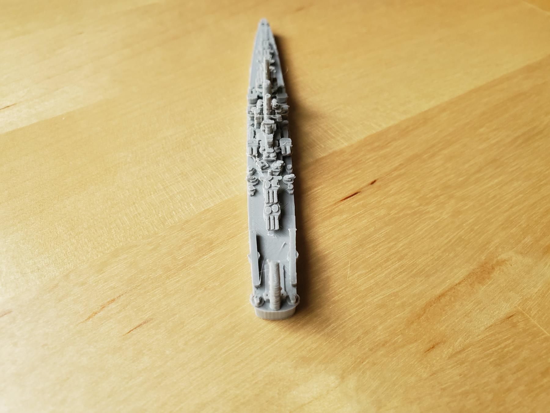 US St Louis Class Cruiser Warship 3D print model_5