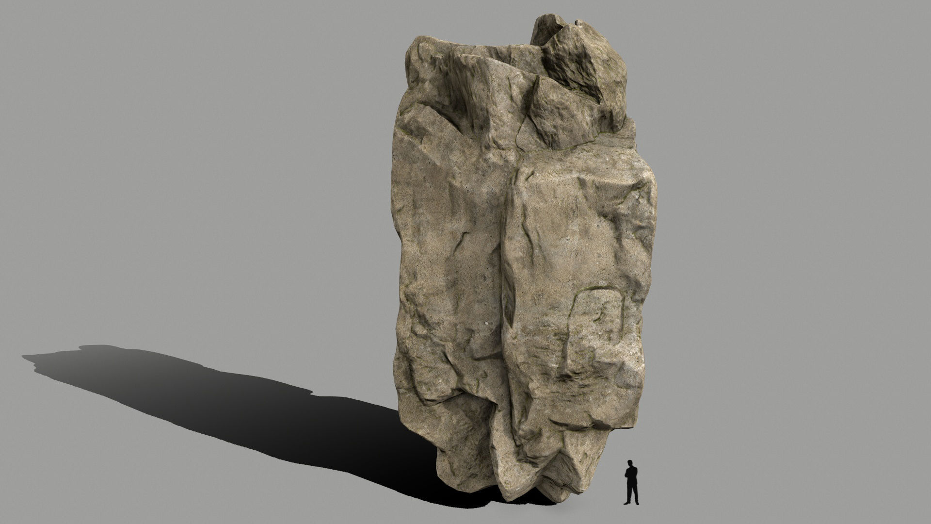 desert rocks   Low-poly 3D model_7