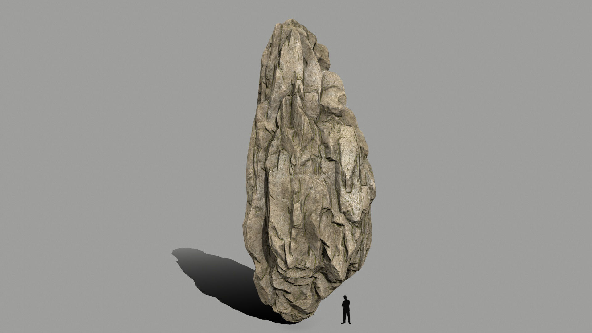 desert rocks   Low-poly 3D model_4