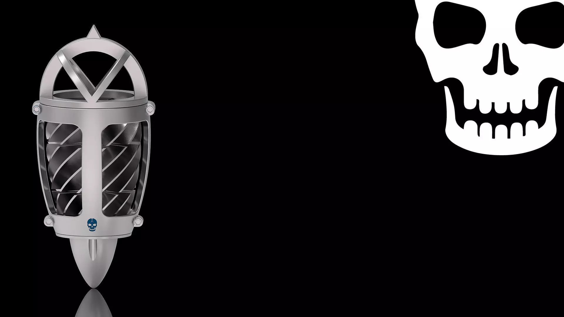 turbine engine charm  3D model_0