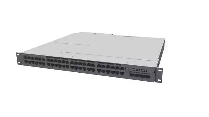 Catalyst 3750 X Switch Router 3D model